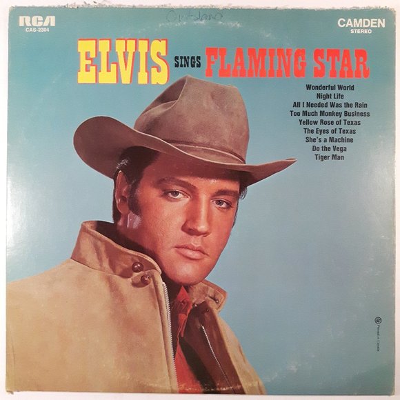 Other - Elvis Presley - Flaming Star - Vinyl LP Record